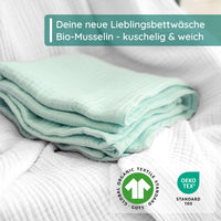 Musselin-Bettwäsche (Bio - GOTS zertifiziert)