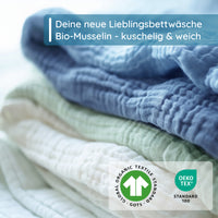 Musselin-Bettwäsche (Bio - GOTS zertifiziert)